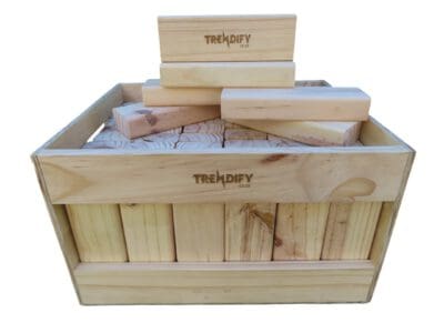 Trendify Super Giant Stacking-Like Building Blocks with Crate (Branding Options Available)