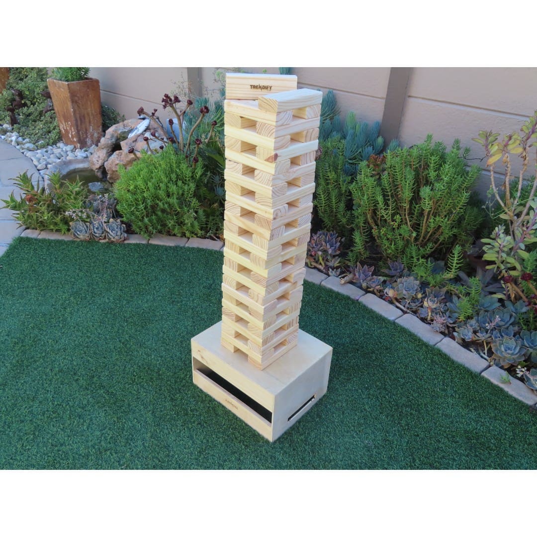 Built up jenga with crate lifestyle 1080×1080