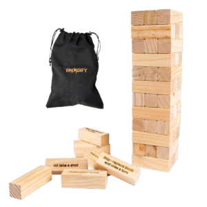 Trendify Party Table Top Stacking-Like Building Blocks with Bag (18+)